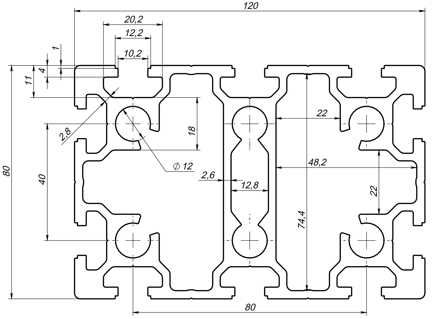 大量铝型材可供选择
